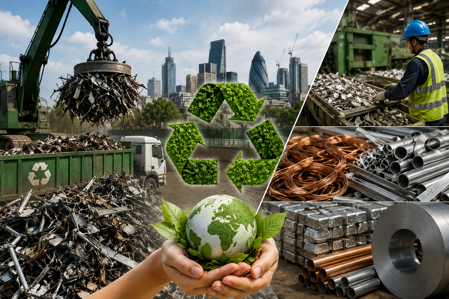 How Local Scrap Metal Dealers Support the Circular Economy